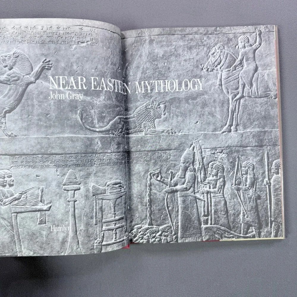 John Gray Near Eastern Mythology Hardcover 1973 2nd Impression History Religion